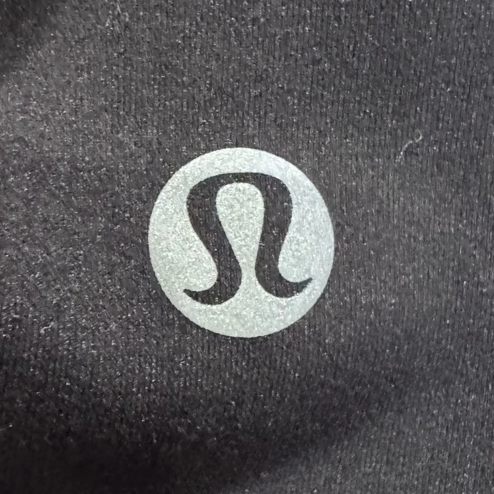 Lululemon Wunder Train Cropped Long Sleeve in Black Sz 14